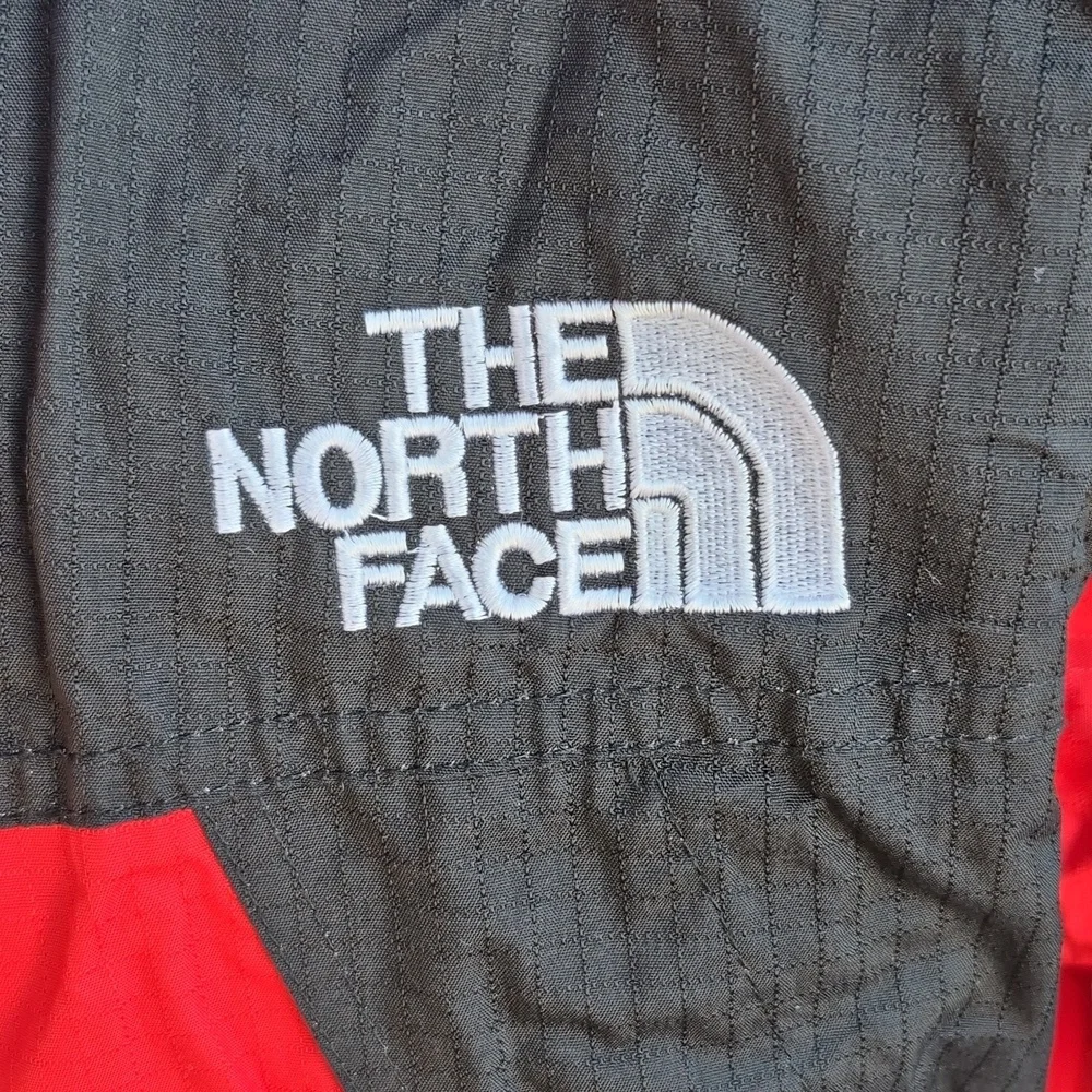 THE NORTH FACE Red Black Summit Shell Gore-Tex XCR Small Mens‎ Hooded Jacket VTG